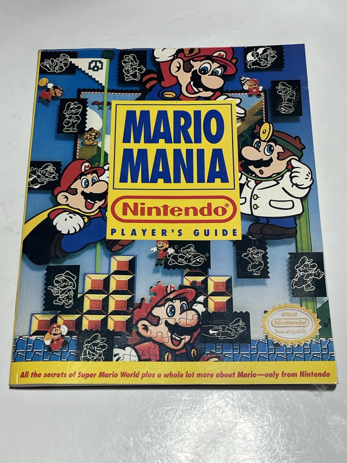 Mario Mania Super Mario World Nintendo Player’s Strategy Guide