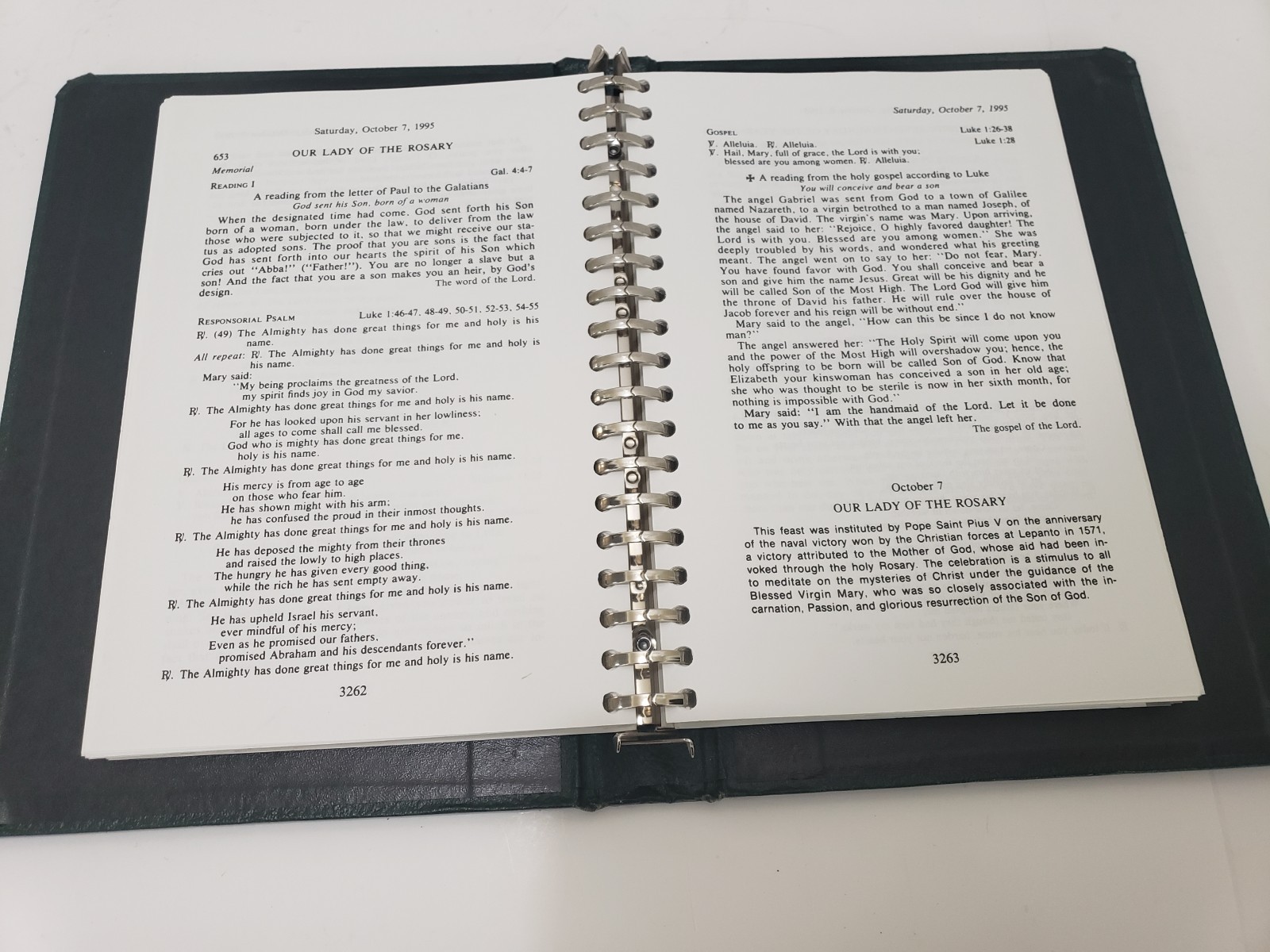Lectionary for Mass – Loose Leaf – 1996 – Liturgical Press Marriage & The Sick