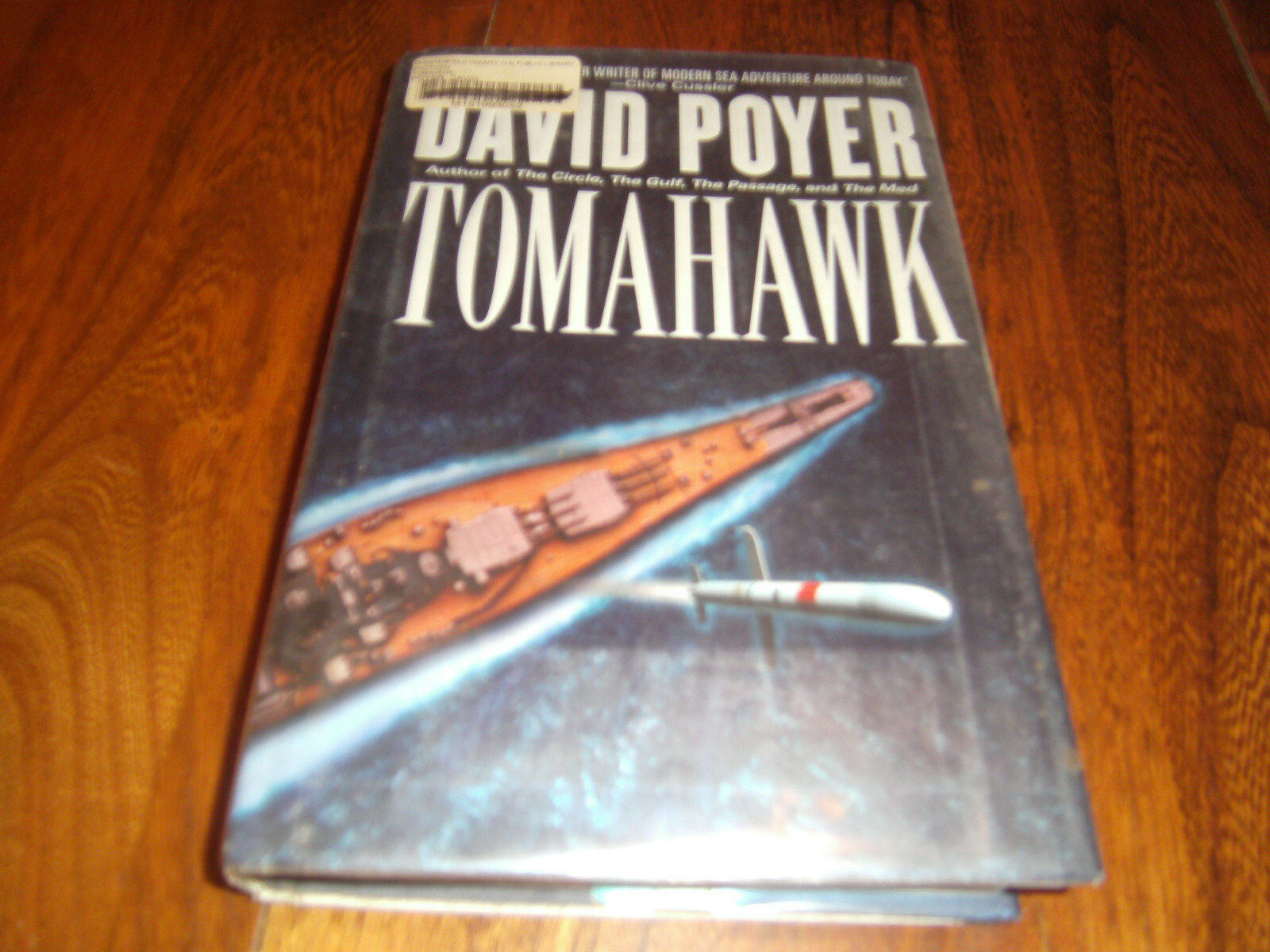 A Dan Lenson Novel Ser.: Tomahawk by David Poyer (1998) Hardcover 1st Ed