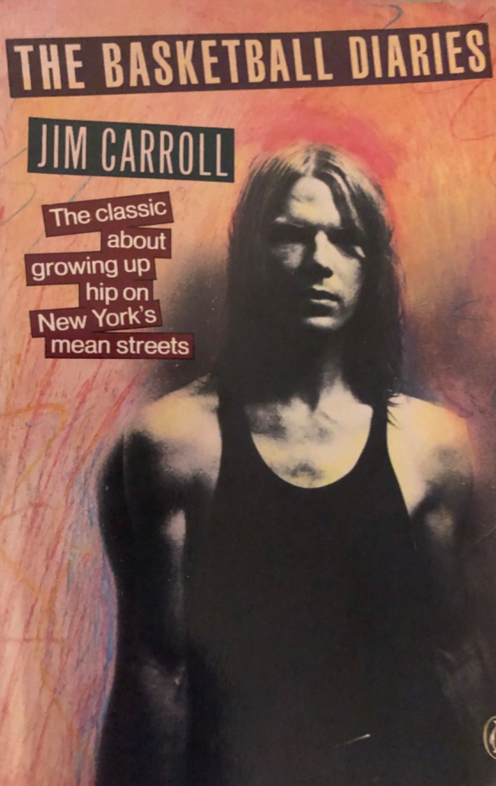 JIM CARROLL SIGNED BOOK THE BASKETBALL DIARIES!