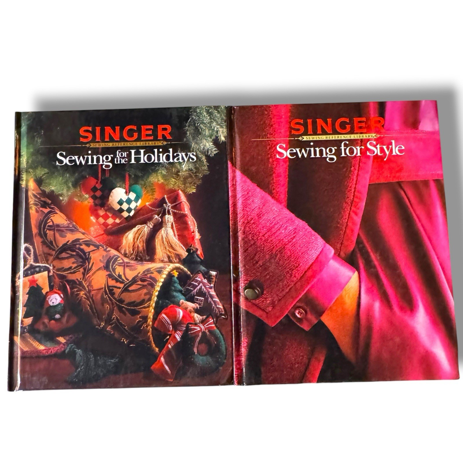 Singer Sewing Reference Library: 28 Vol. Set HC+ 2 Singer Design. 30 VTG Books