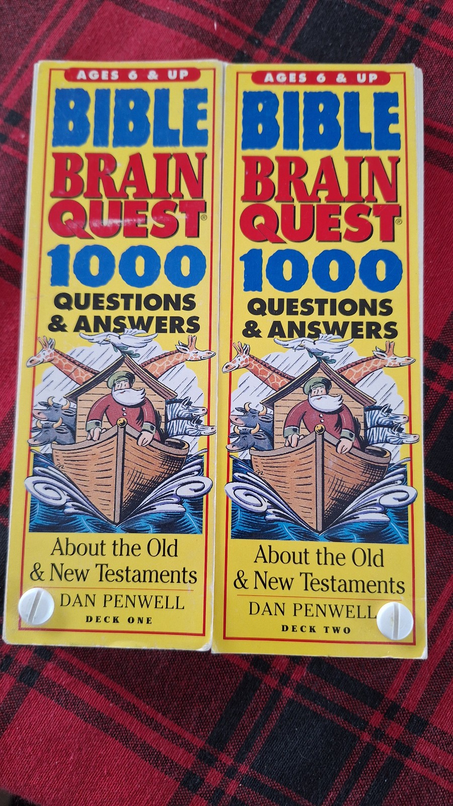 Bible Brain Quest 1000 Questions & Answers 1997 Dan Penwell