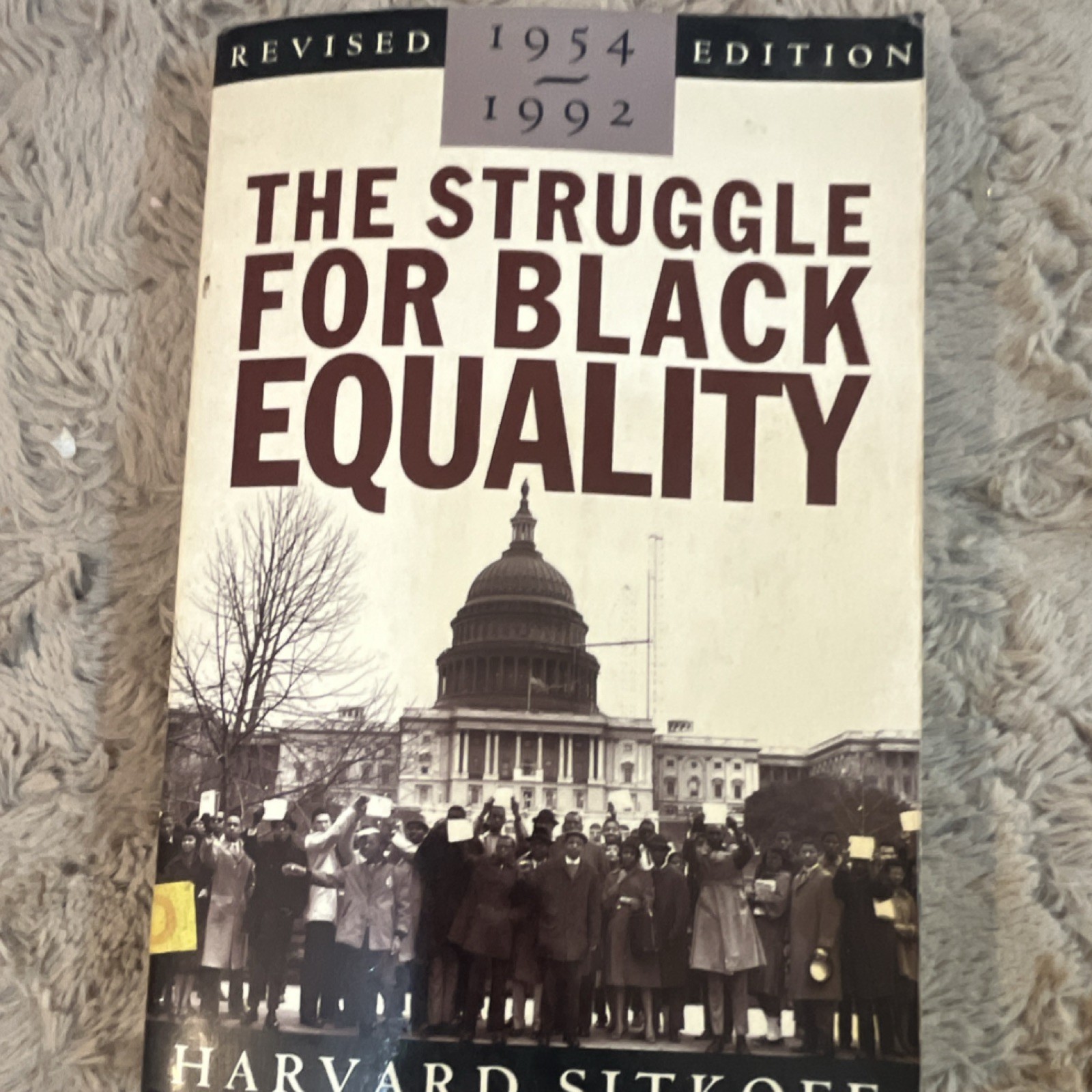 The Struggle for Black Equality by Harvard Sitkoff, Paperback, Hill and Wang, R…