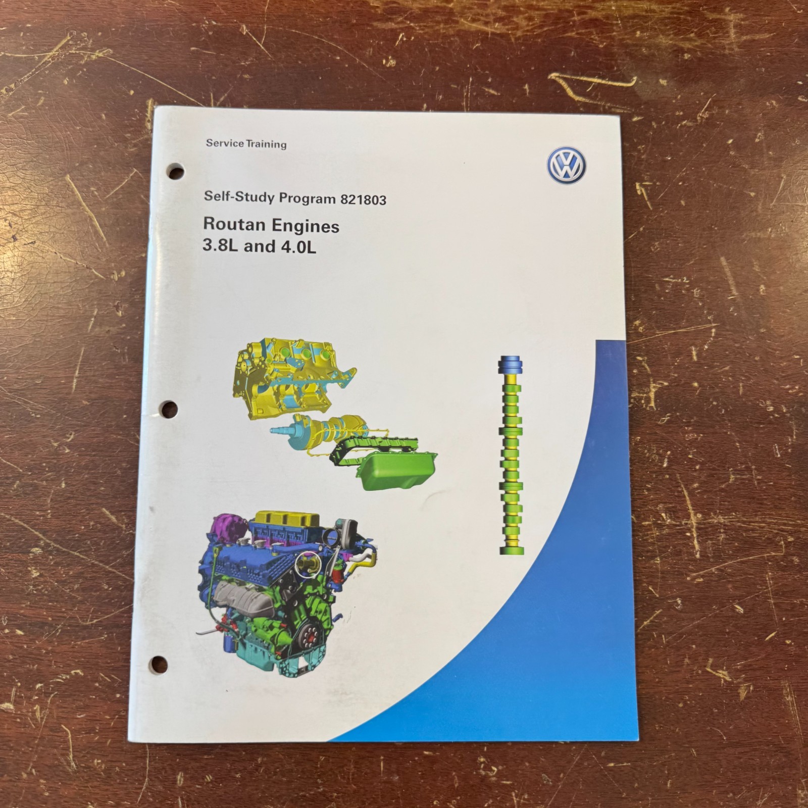Volkswagen VW Self Study Program 821803 Routan engines 3.8L & 4.0L