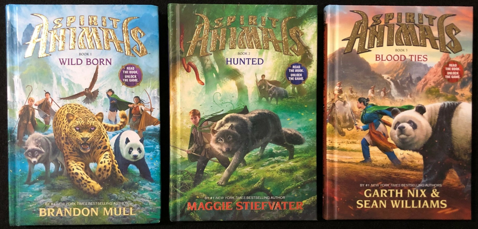 SPIRIT ANIMALS (Books 1, 2, 3) (2014, Scholastic)