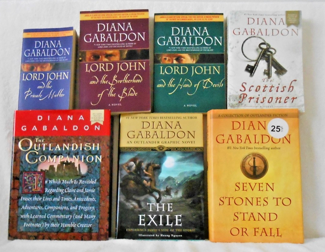 BOOKS, DIANA GABALDON, THE OUTLANDER SERIES EXTRAS, SO MUCH MORE!