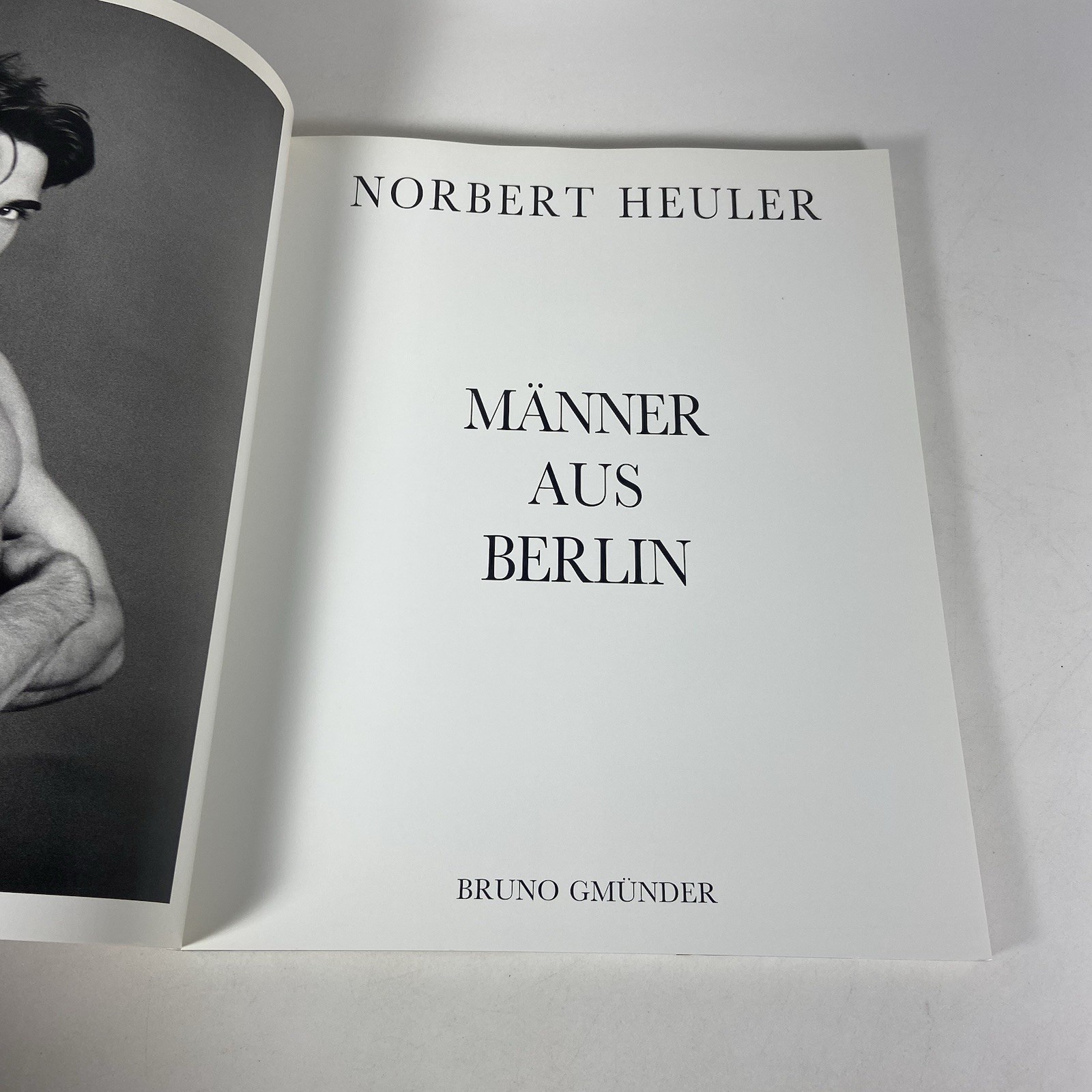 Manner aus Berlin Paperback by Norbert Heuler Male Nude Photography 1991
