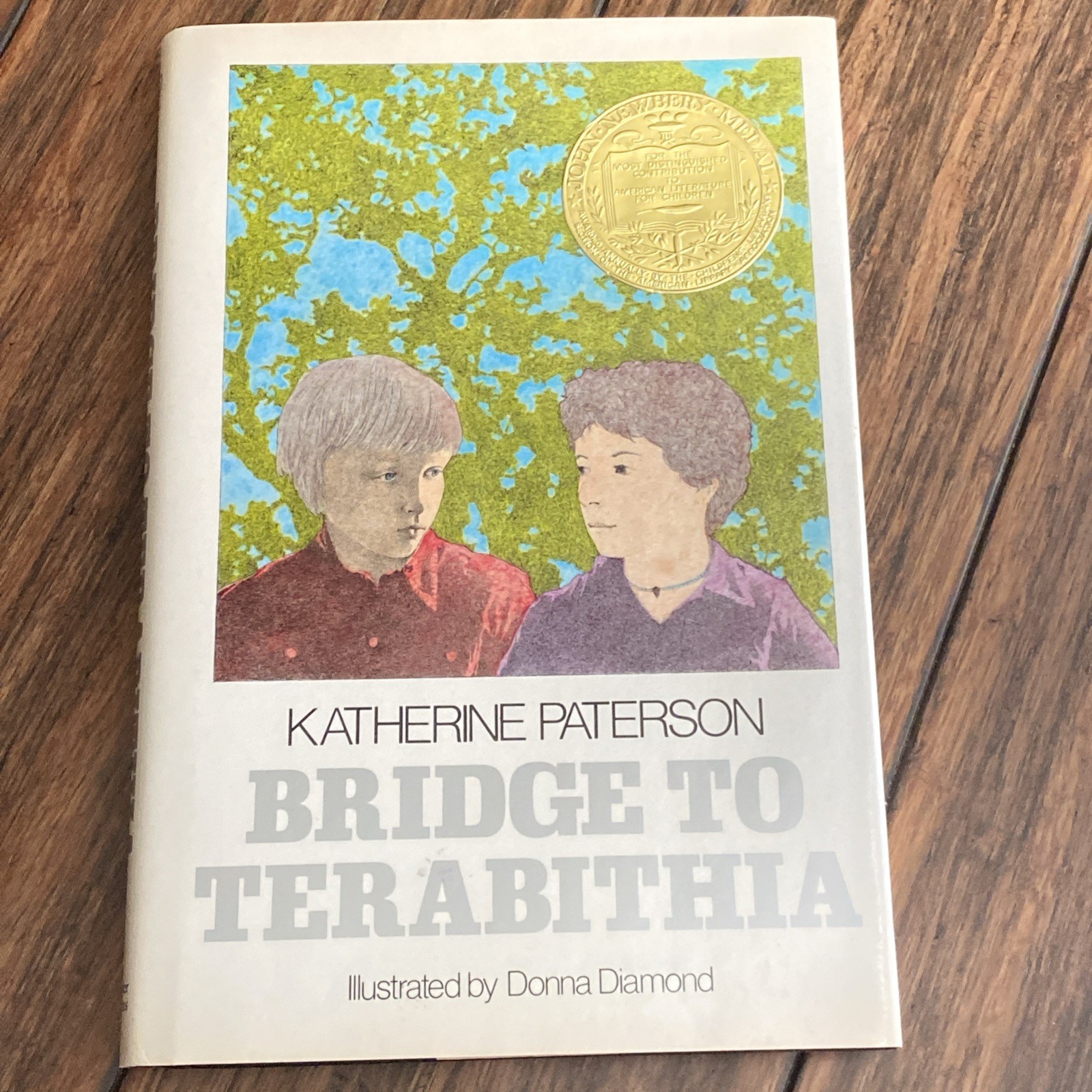 Bridge to Terabithia Newbery Medal Katherine Paterson 1st Edition