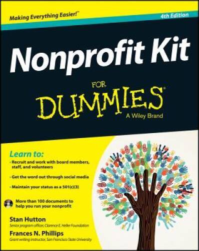 Nonprofit Kit For Dummies – Paperback By Hutton, Stan – GOOD