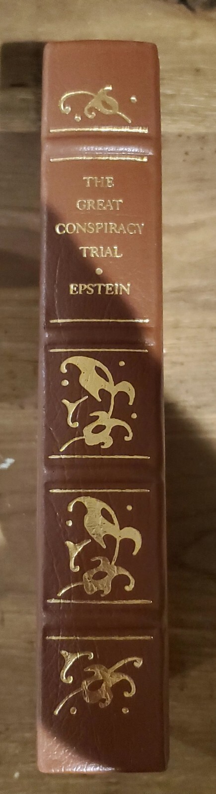 The Great Conspiracy Trial : BY EPSTEIN, NOTABLE TRAILS LIBRARY, LEATHER BOUND