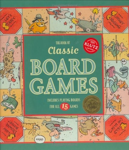 The Book of Classic Board Games Klutz Press|Sid Sackson spiral_bound Very Go…