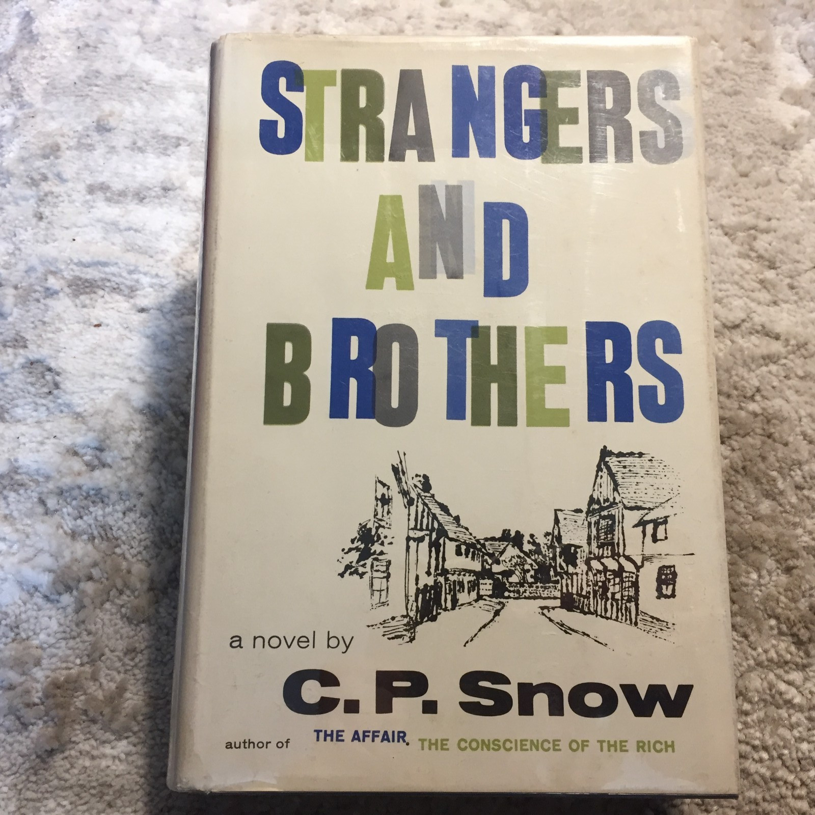 Strangers and Brothers C. P. Snow 1960 Charles Scribner’s Sons Idealism SIGNED