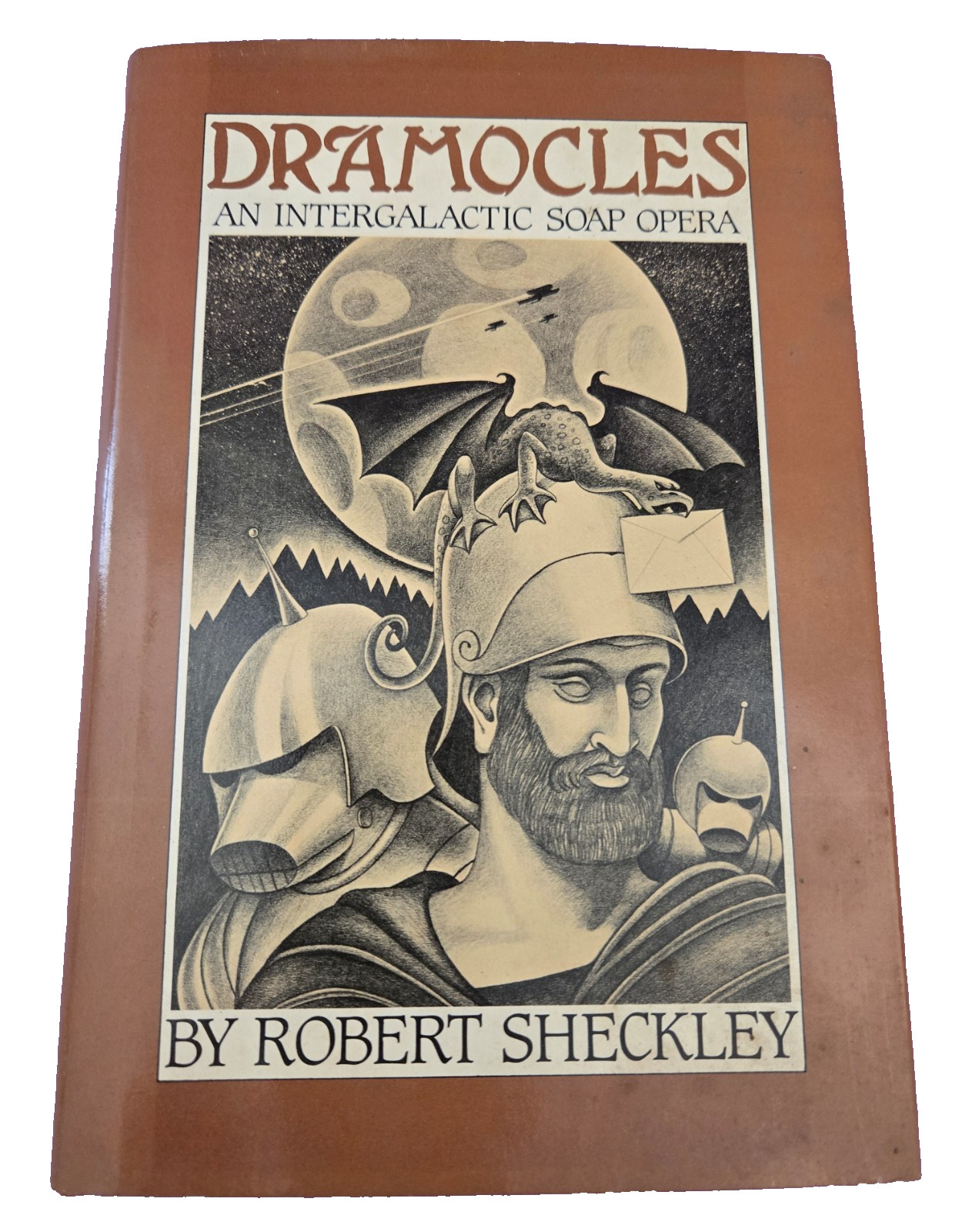 Dramocles by Robert Sheckley HC DJ First Edition 1983 Intergalactic Soap Opera