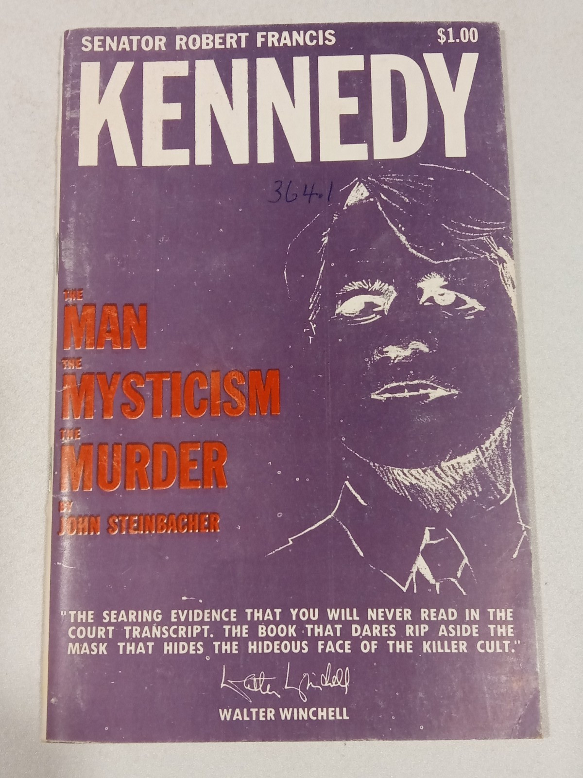 Senator Robert Francis Kennedy (Stapleback) by John Steinbacher