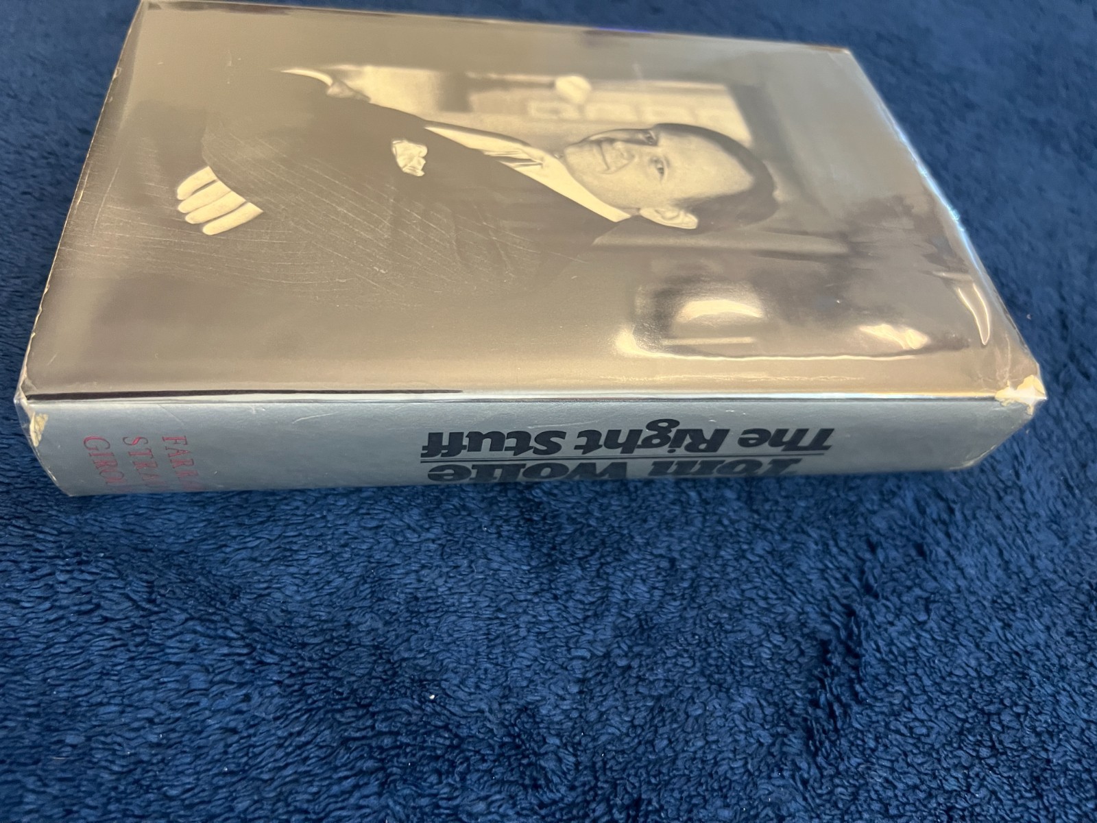 The Right Stuff SIGNED Tom Wolfe 1983 Hardcover NASA Mercury Space Exploration