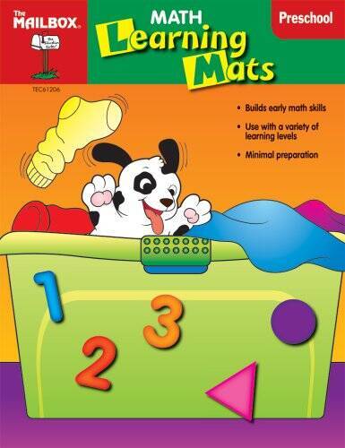 Math Learning Mats (PreK) – Paperback By The Mailbox Books Staff – GOOD