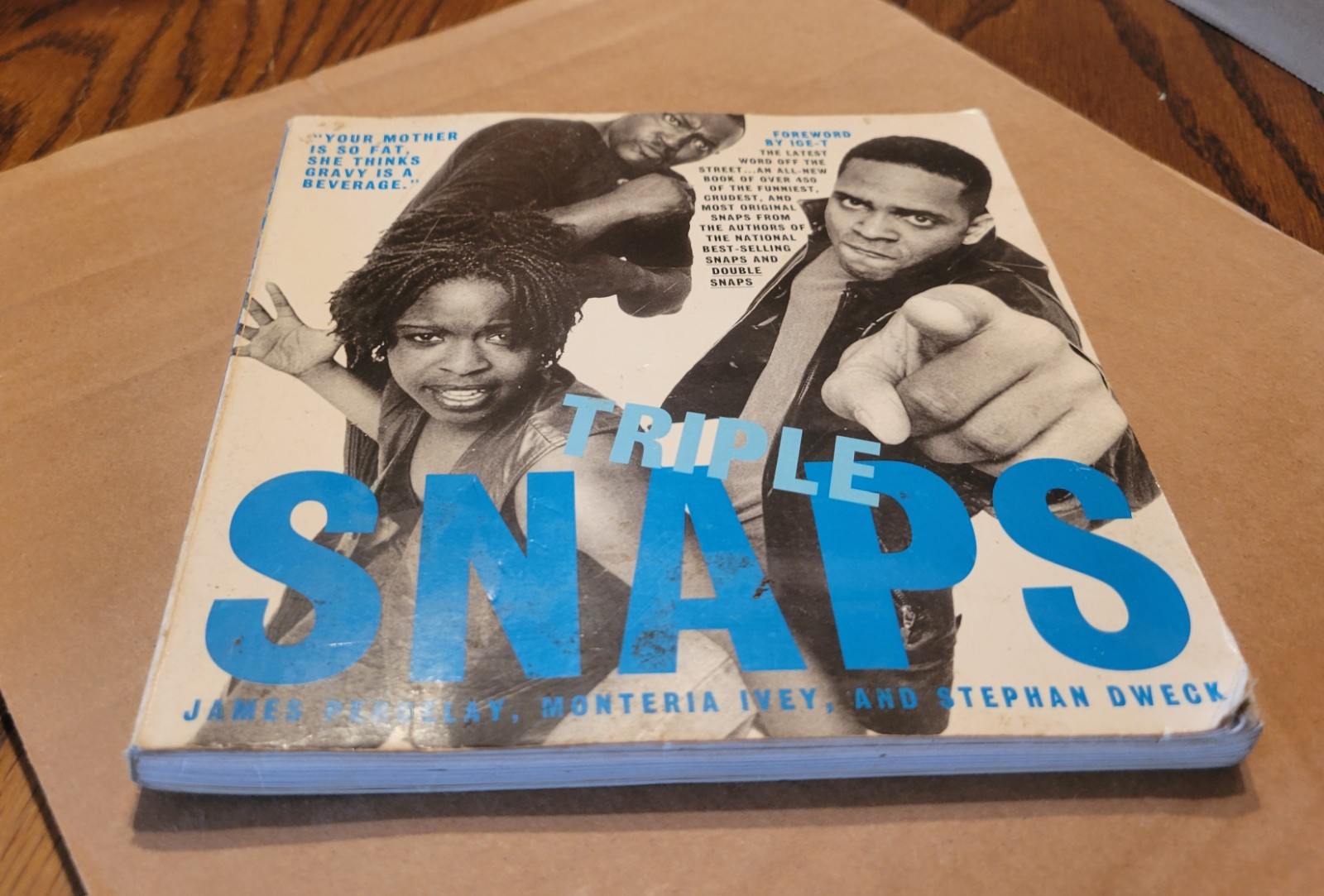 Vintage 1996 Triple Snaps Percelay Ivey Dweck Paperback