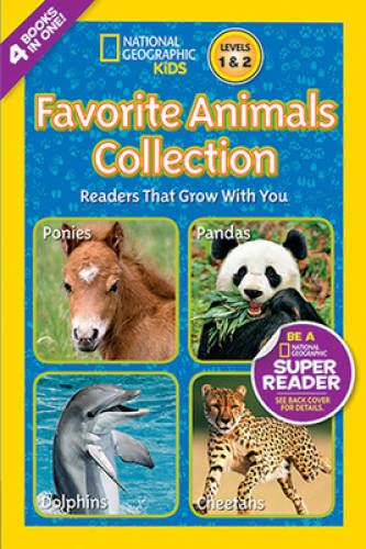National Geographic Readers: Favorite Animals Collection – Paperback – GOOD
