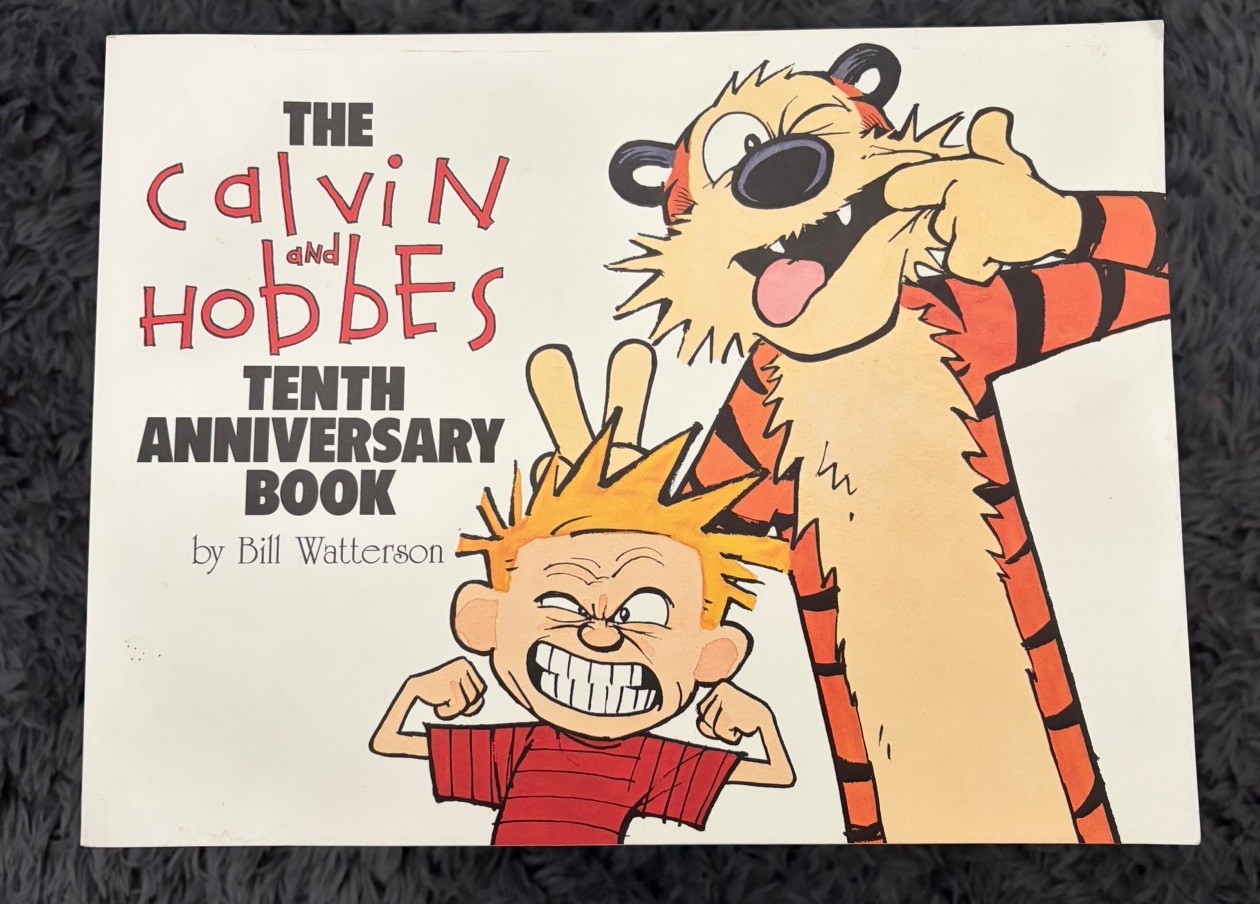 Calvin and Hobbes Tenth Anniversary Book by Bill Watterson