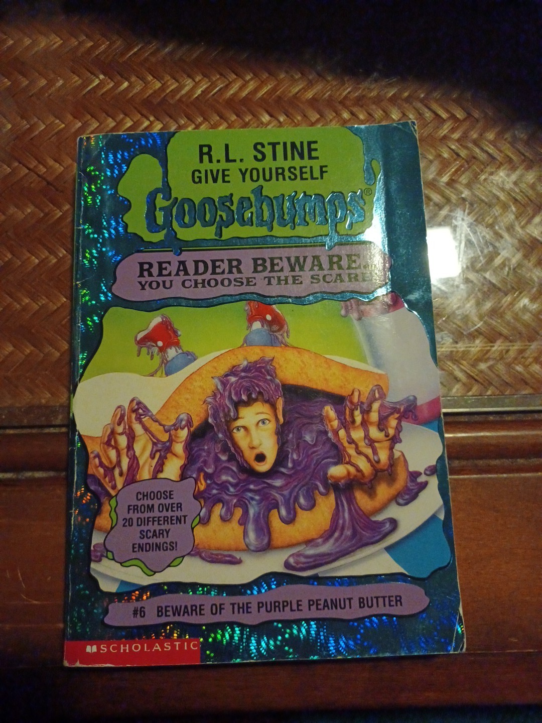 Goosebumps Beware Of The Purple Peanut Butter