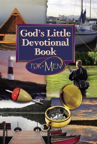 Gods Little Devotional Book for Men – Hardcover By David C Cook – GOOD