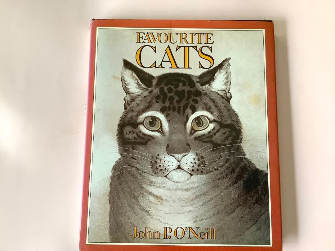 Cat Illustration Book Favourite Cats Cats in Art 9.3×11.3in Art Collection