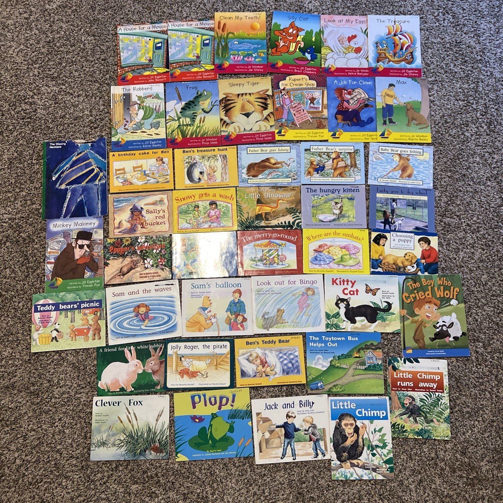 Lot of 44 Rigby PM Story Books Readers Early Learning Homeschool Sight Word K-2