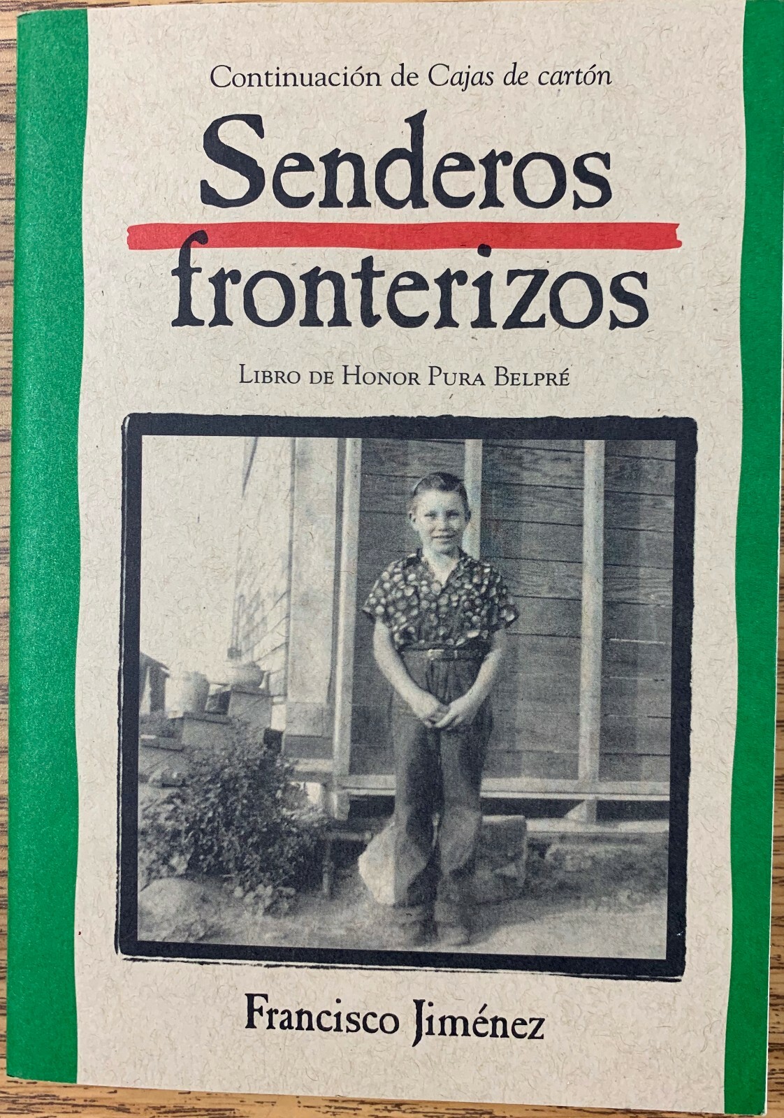 Senderos fronterizos   By Francisco Jimenez  In Spanish  -Paperback **NEW**