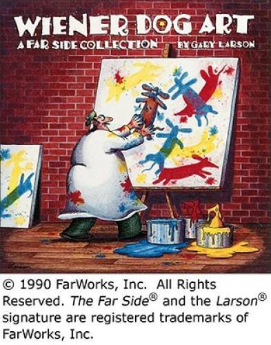 Wiener Dog Art: A Far Side Collection – Paperback By Larson, Gary – GOOD