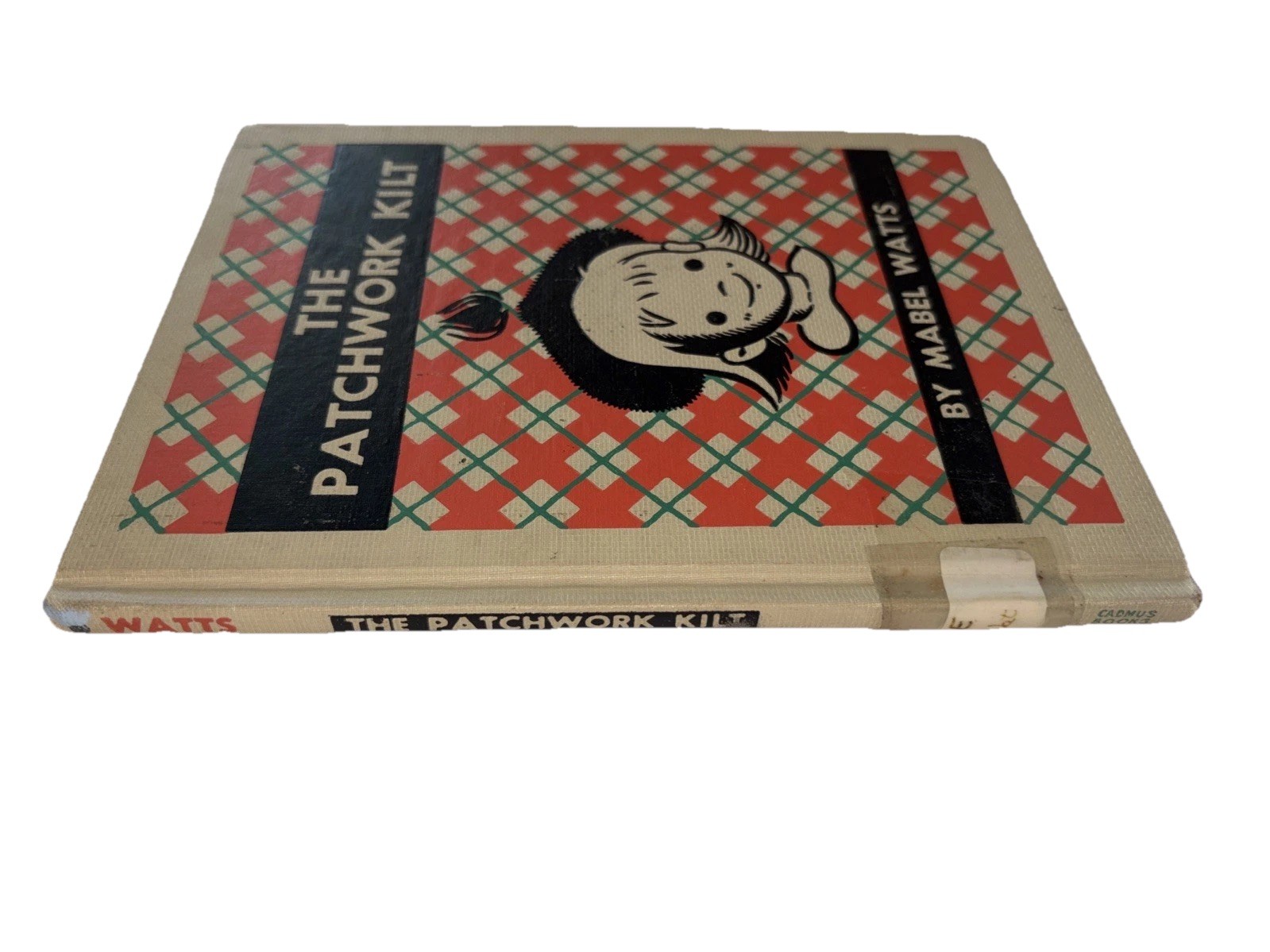 The Patchwork Kilt by Mabel Watts HTF 1954 RARE Vtg 1st Edition GOOD school lib.
