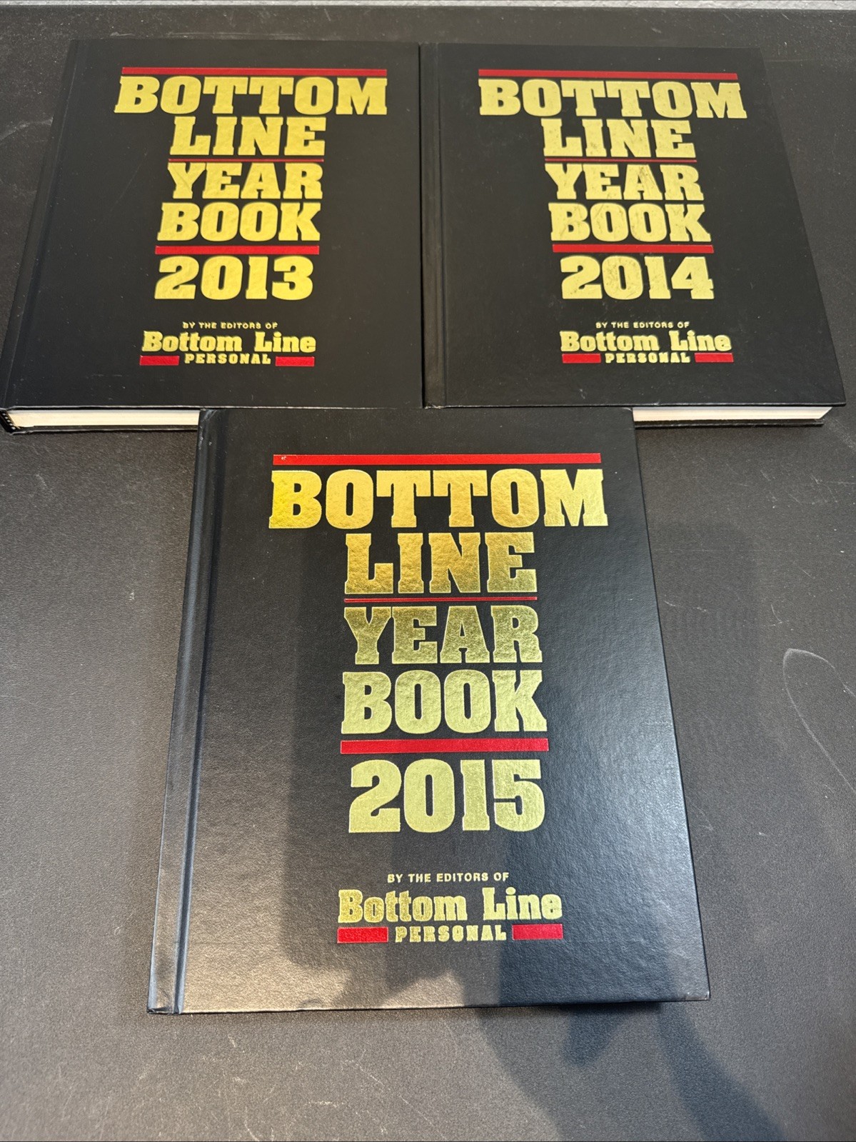 Bottom Line Year Books 2013-2014-2015 by The Editors of Bottom Line/Personal HC