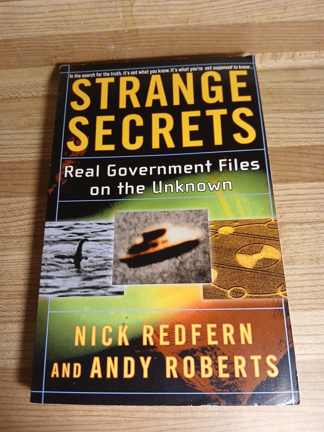 Strange Secrets: Real Government Files On The Unknown Nick Redfern Andy Roberts
