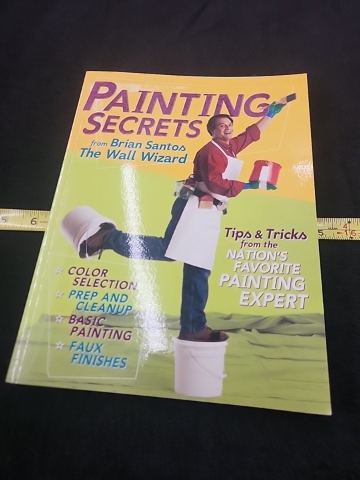 Painting Secrets 2004 Paperback Brian Santos The Wall Wizard Signed Edition