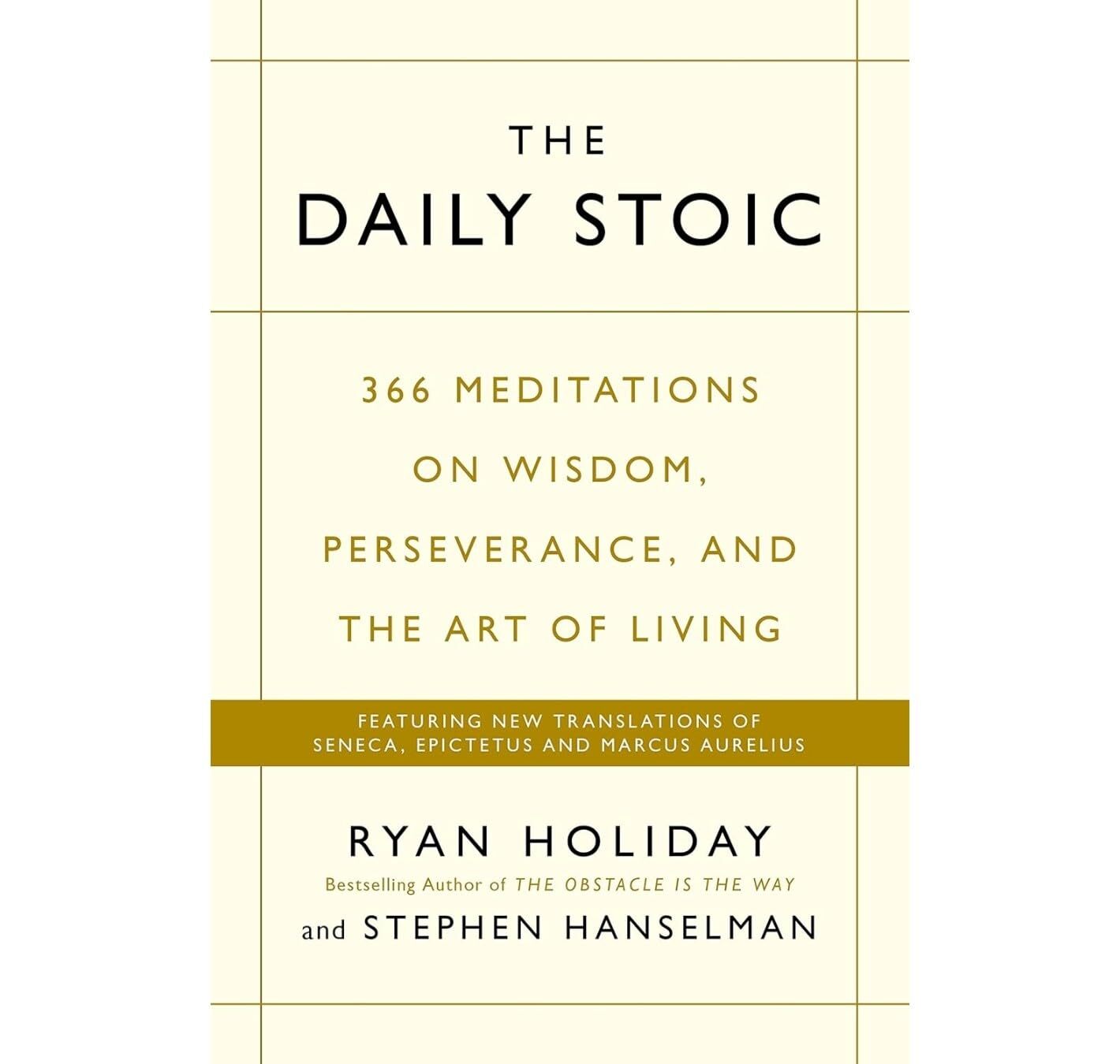 Ryan Holiday 2 Book Set The Daily Stoic & The Daily Dad ? 366 Meditations