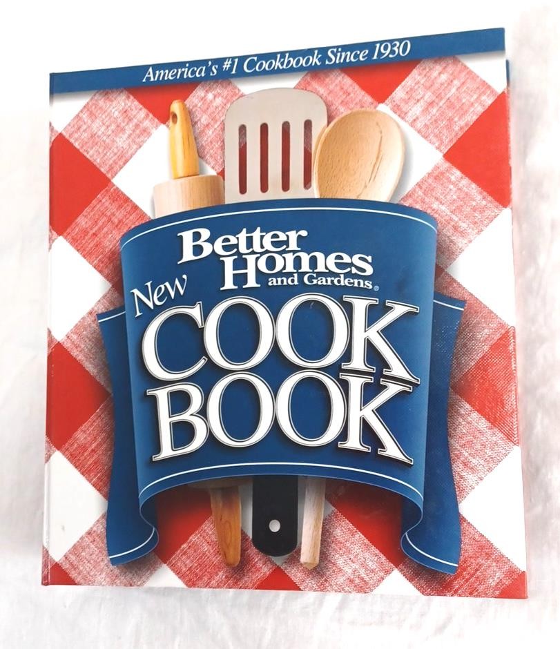 Better Homes & Gardens VTG New Cook Book Kitchen Recipes 2002 HC 3 Ring Binder