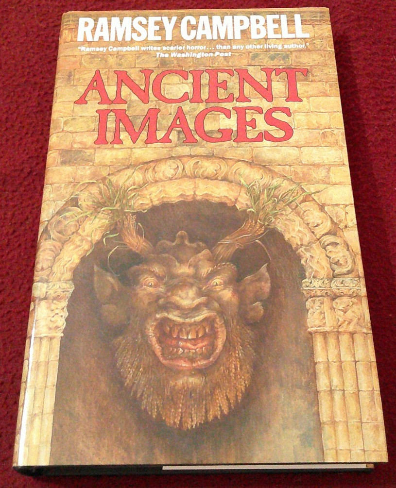Ancient Images by Ramsey Campbell (1989, HC) first print SIGNED horror novel