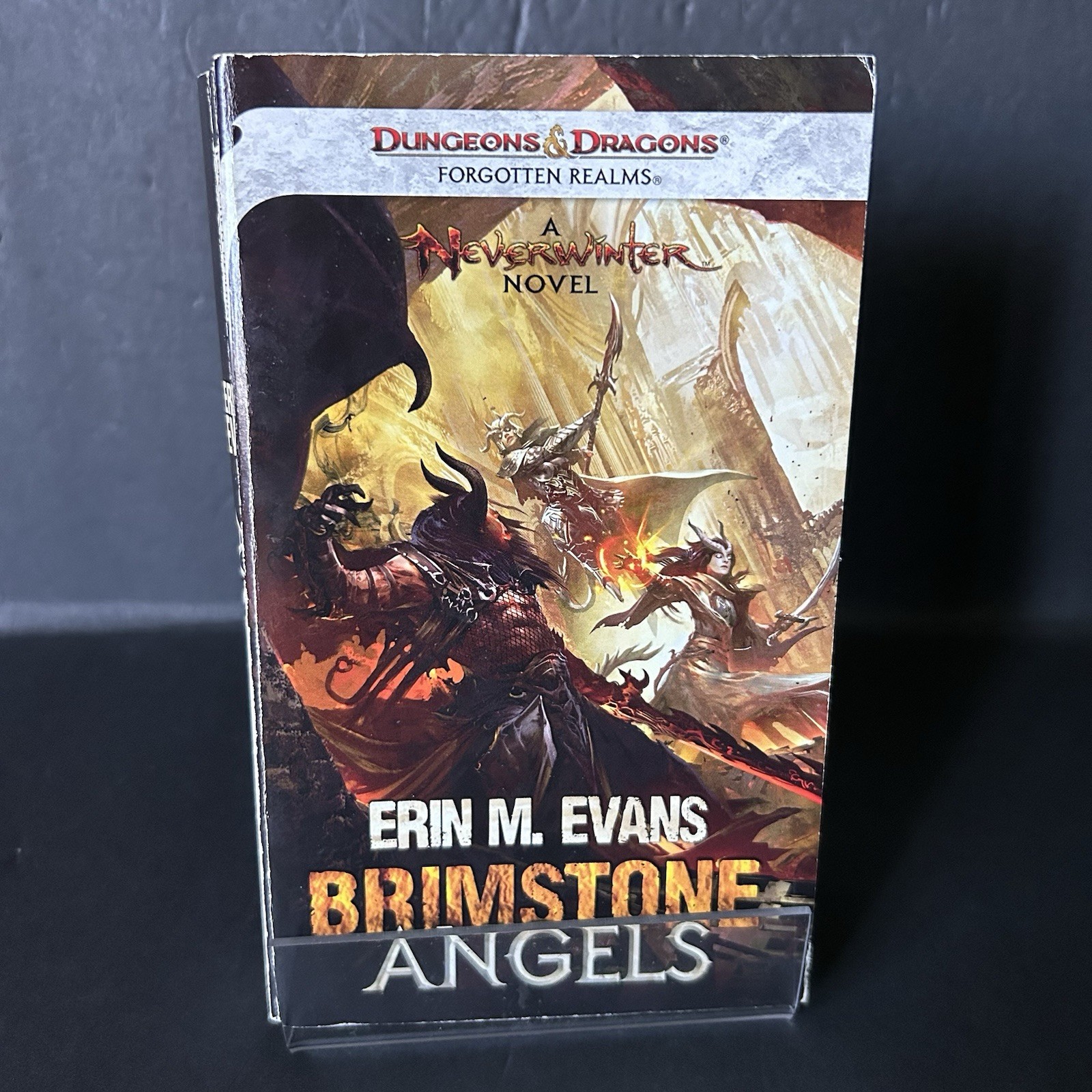 Brimstone Angels by Erin M. Evans Forgotten Realms D&D Neverwinter MMPB Rare