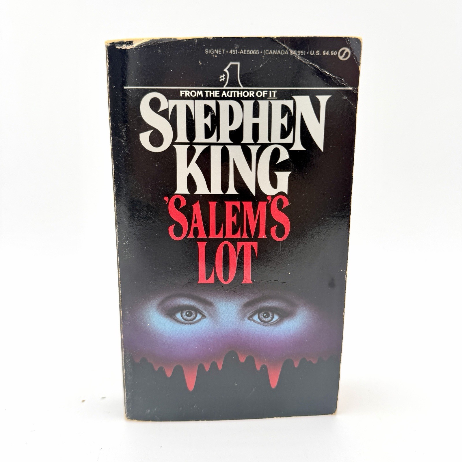 Salem’s Lot Stephen King 1976 Signet PB 1st Edition Late Printing Vampire Horror