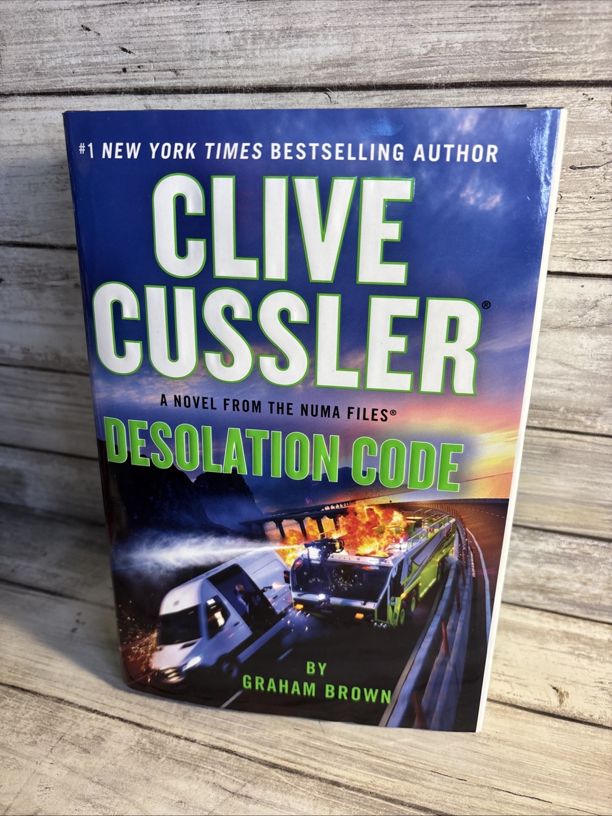 Clive Cussler Desolation Code by Graham Brown (2024, Hardcover) The Numa Files