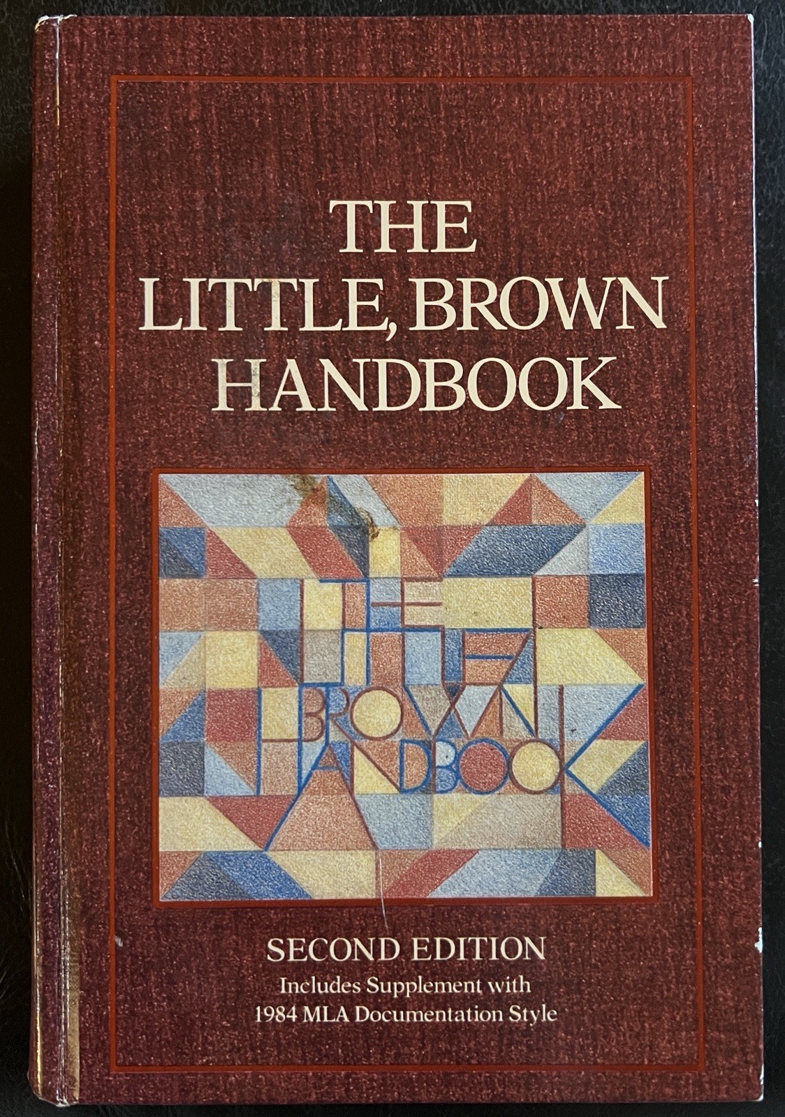 The Little, Brown Handbook Second Edition HC 1983 Reference Guide For Writers