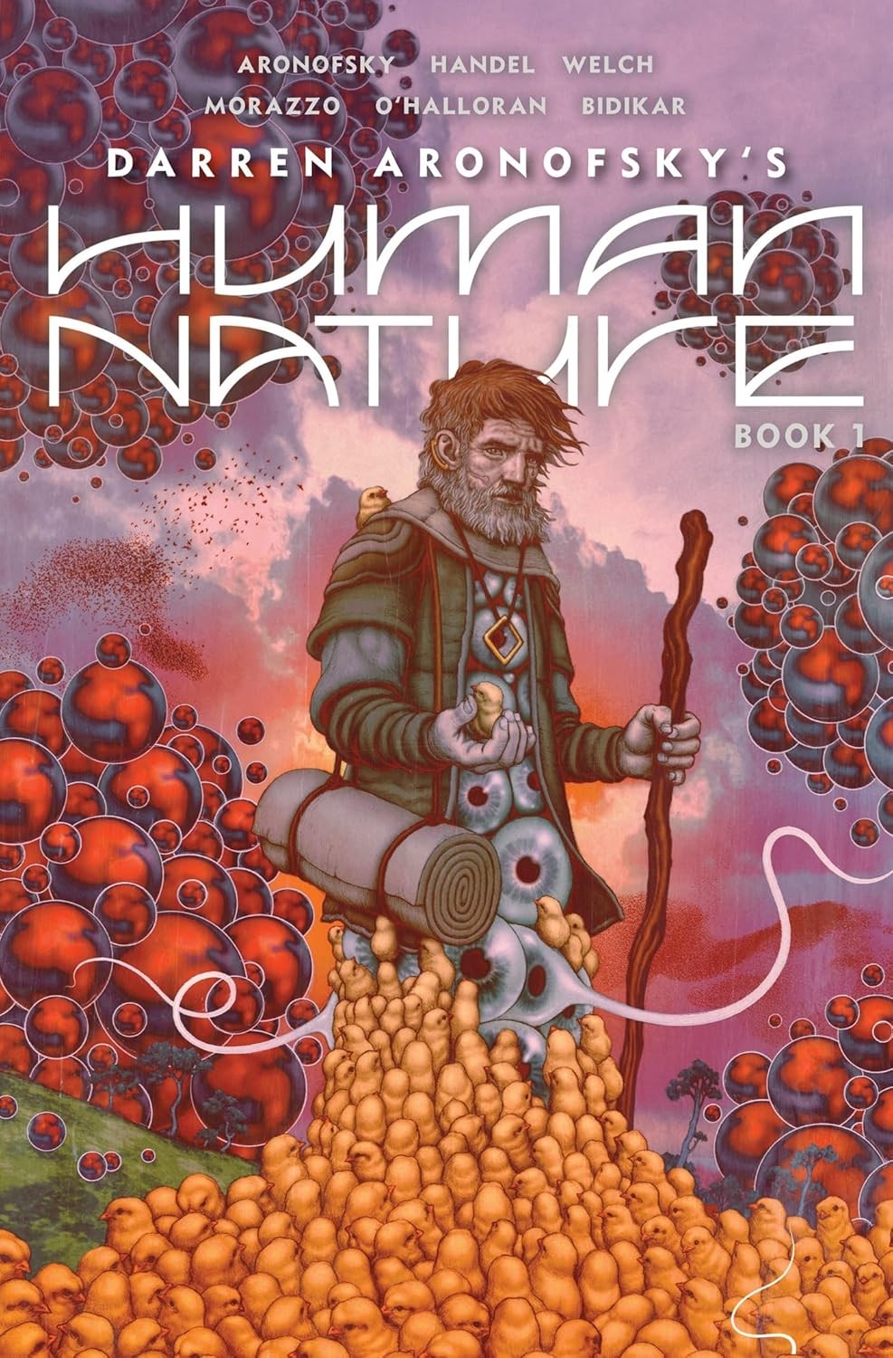 Human Nature Book 1: A Satirical Science Fiction Graphic Novel Volume Hardcover