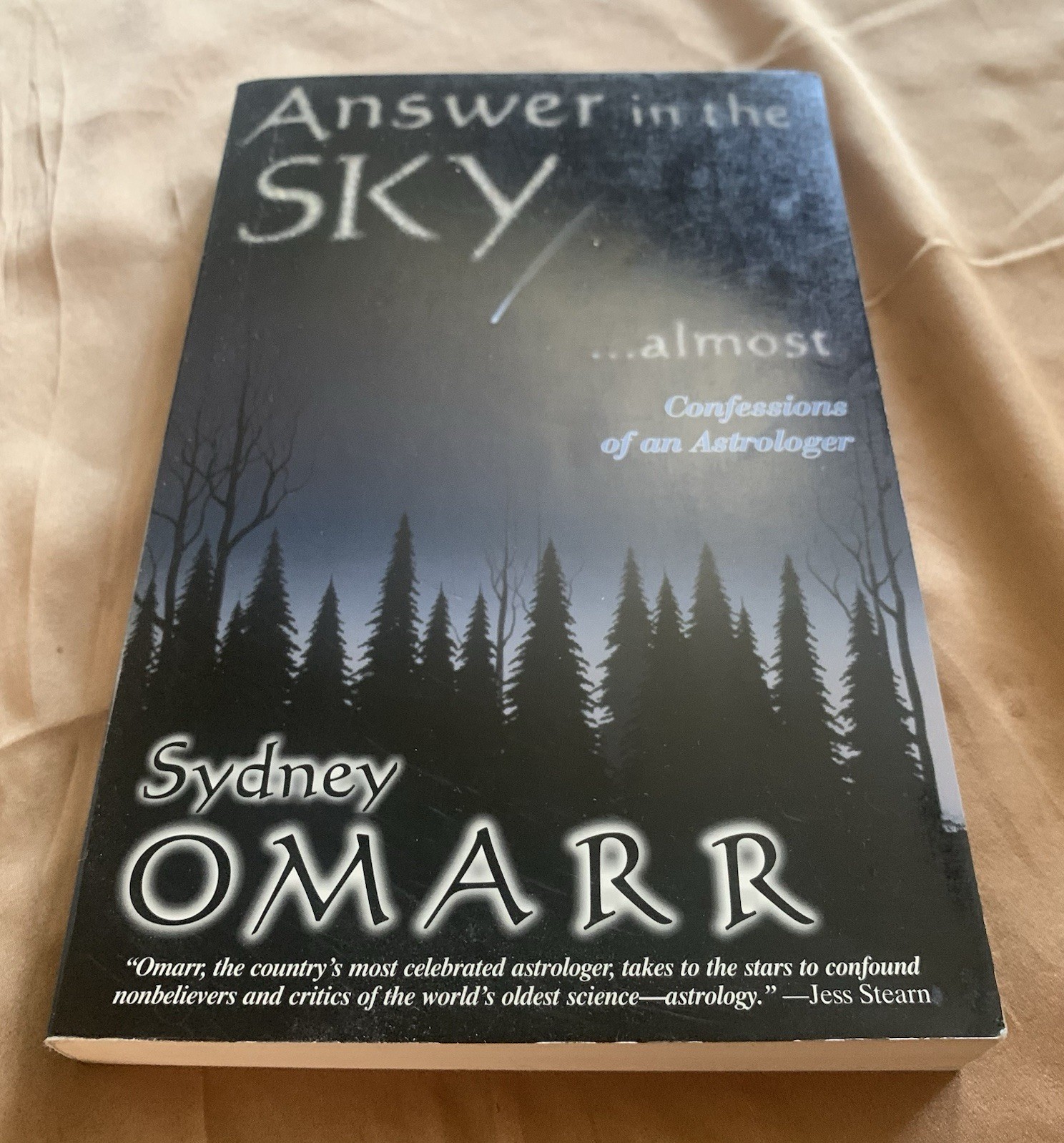 Answer In The Sky… Almost SIGNED by Sidney Omarr