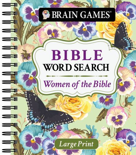 Brain Games Bible Word Search Women Of The Bible Spiral New