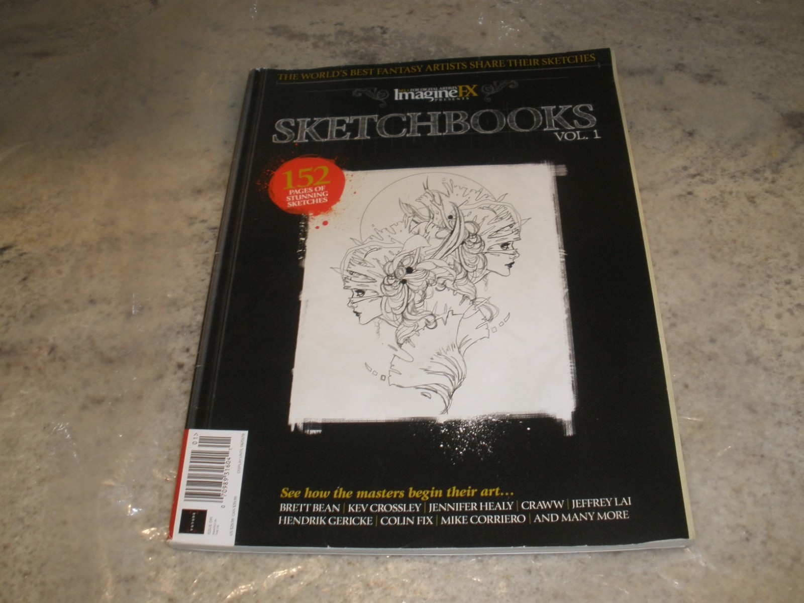 IMAGINE FX SKETCHBOOKS VOL 1 152 PAGES PB 2019