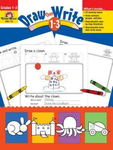 Draw…Then Write, Grades 1-3 – Paperback By Evan Moor – GOOD