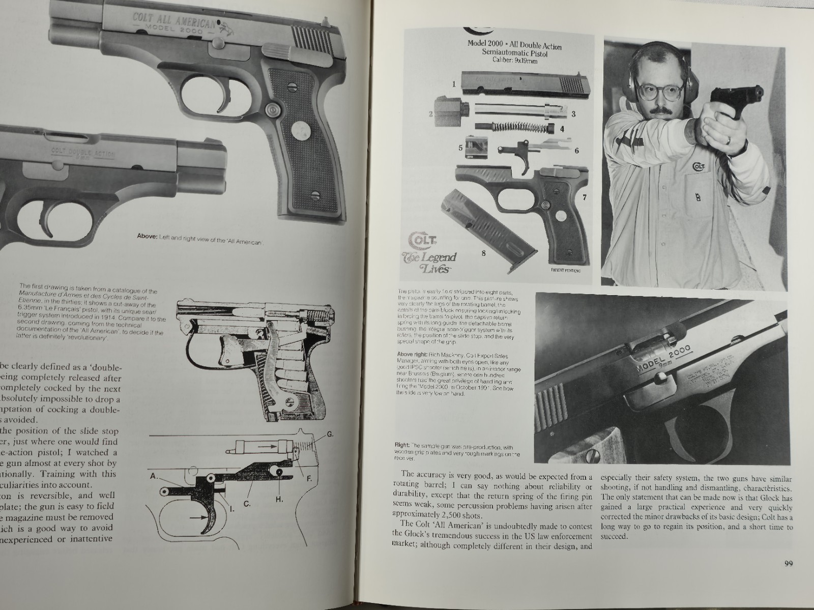 Great Combat Handguns Leroy Thompson Rene Smeets Collecting Training Using