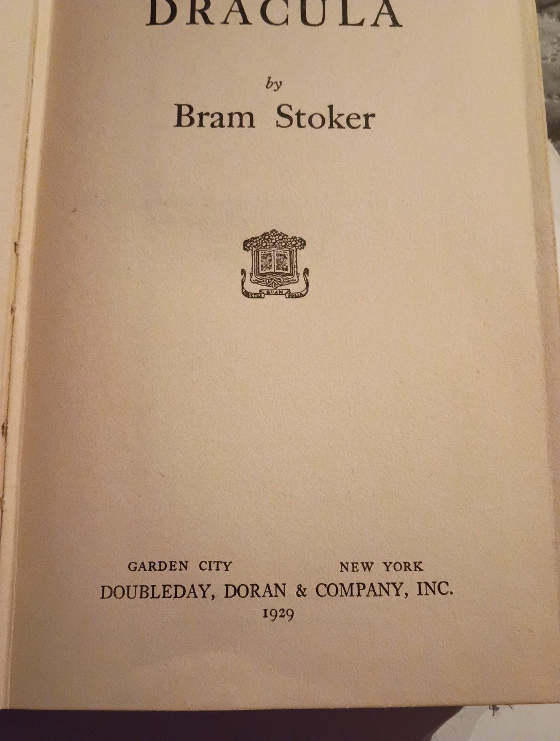 1929 Dracula