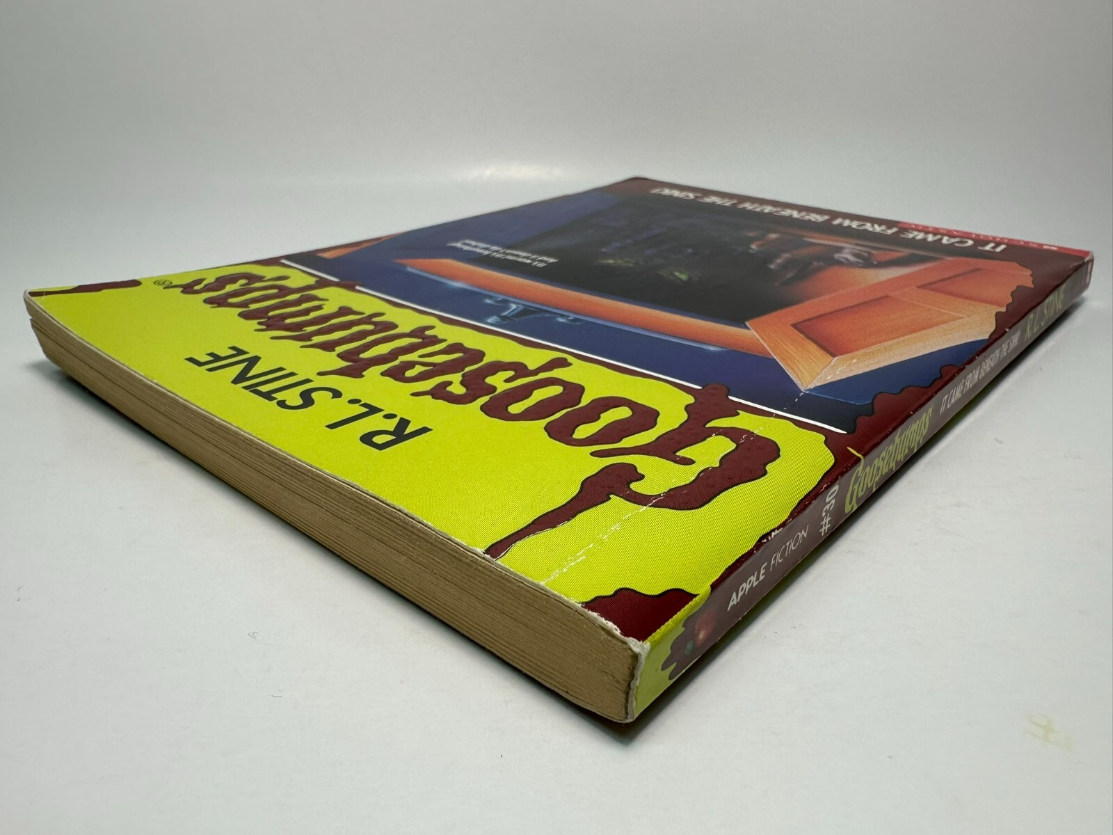8th Print #30 It Came From Beneath the Sink Goosebumps Book RL Stine YA Horror