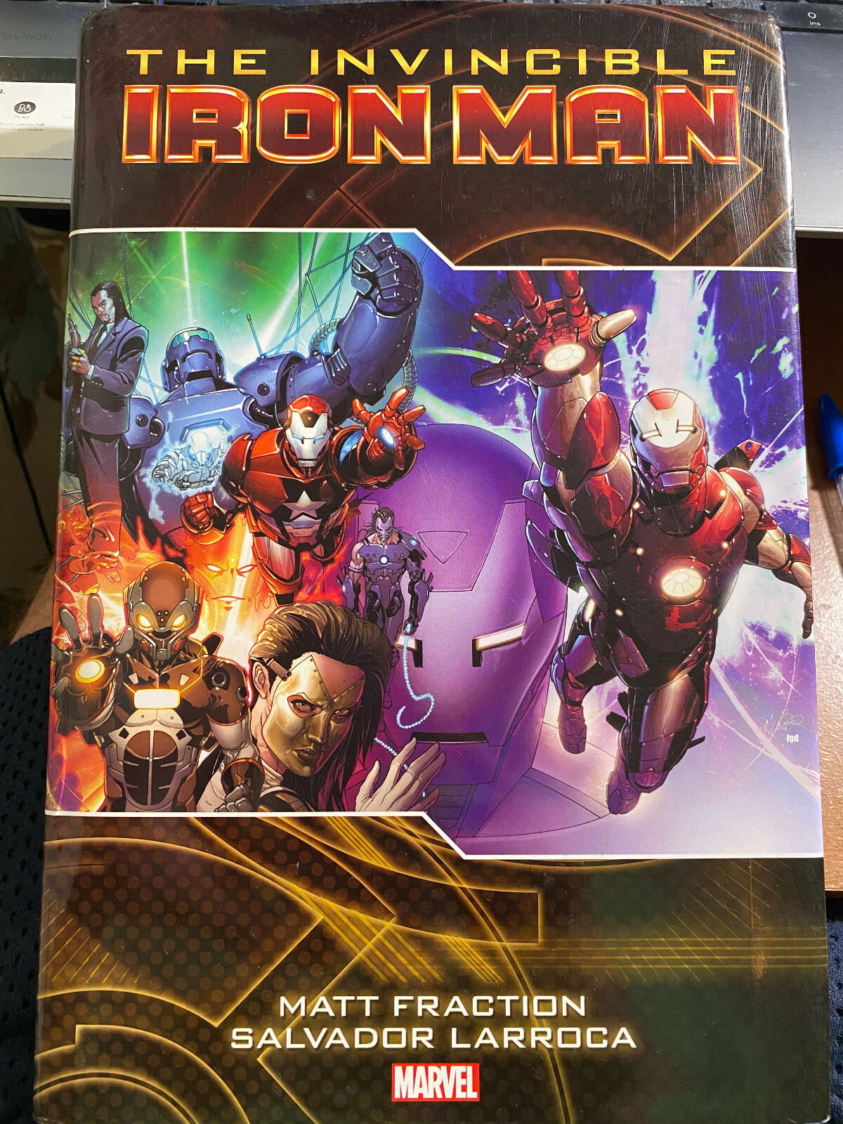 The Invincible Iron Man Vol. 2 Matt Fraction and Salvador Larroca Comic Book @@