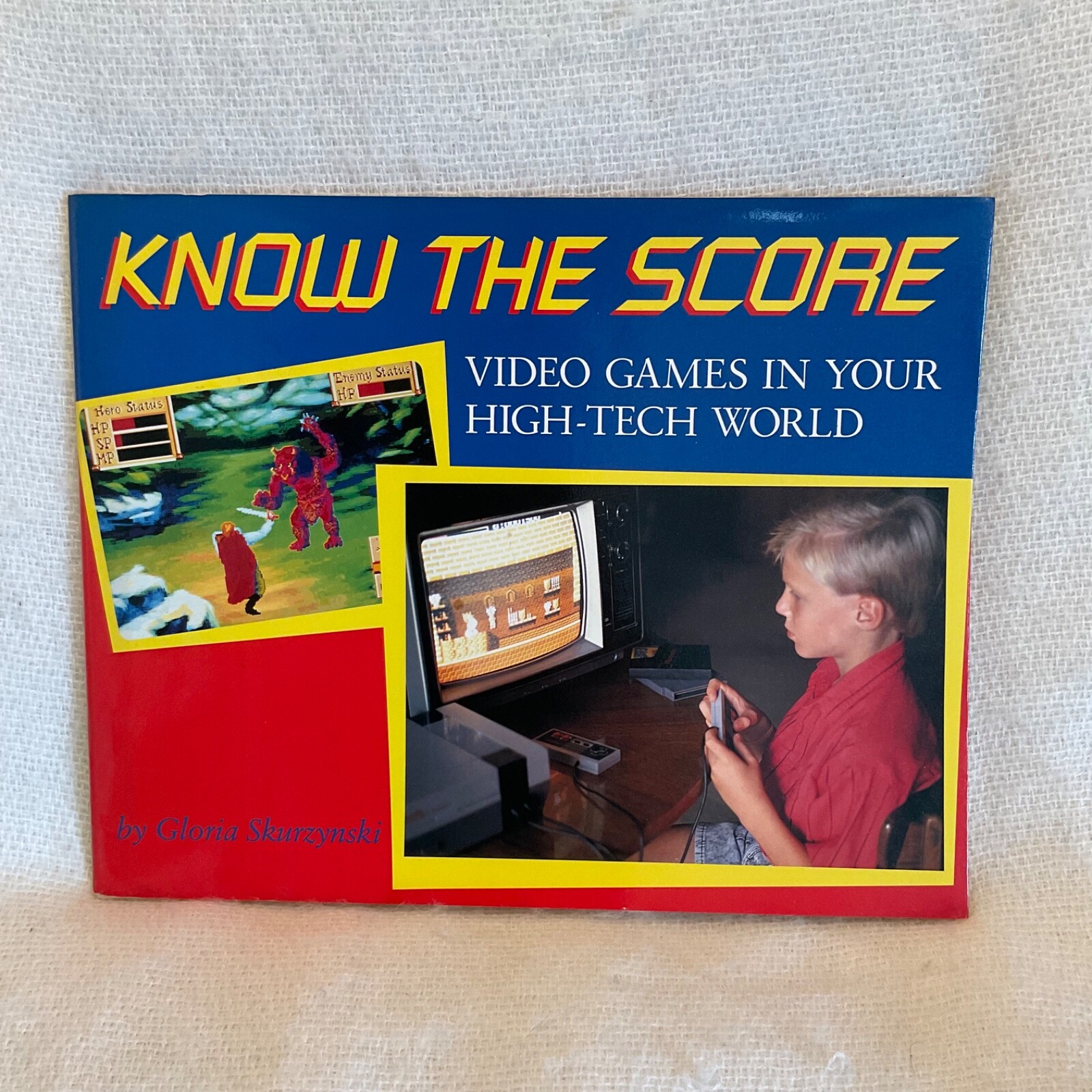 Know the Score PB Book History Video Game Development Skurzynski Nintendo READ!